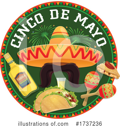 Royalty-Free (RF) Cinco De Mayo Clipart Illustration by Vector Tradition SM - Stock Sample #1737236