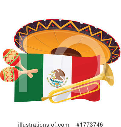 Cinco De Mayo Clipart #1773746 by Vector Tradition SM