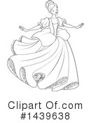 Cinderella Clipart #1439638 by Pushkin