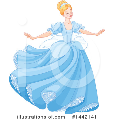 Cinderella Clipart #1442141 by Pushkin