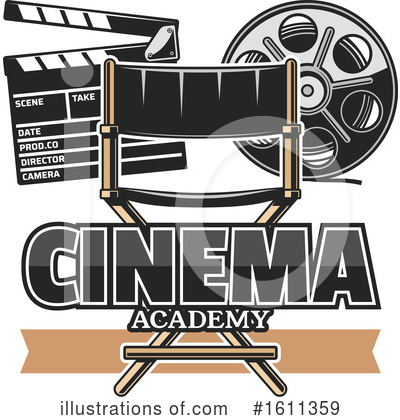 Film Reel Clipart #1611359 by Vector Tradition SM