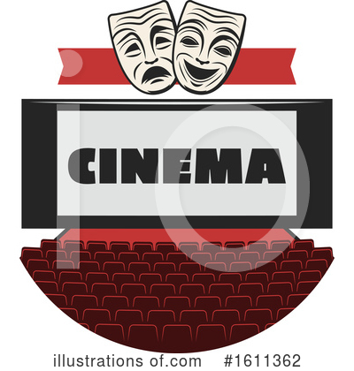 Royalty-Free (RF) Cinema Clipart Illustration by Vector Tradition SM - Stock Sample #1611362