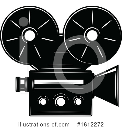 Film Reel Clipart #1612272 by Vector Tradition SM