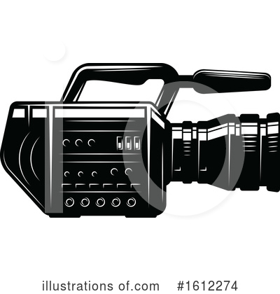 Filming Clipart #1612274 by Vector Tradition SM