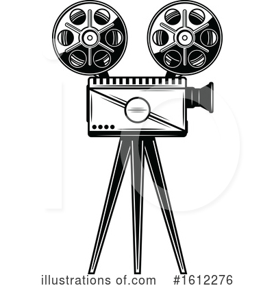 Filming Clipart #1612276 by Vector Tradition SM