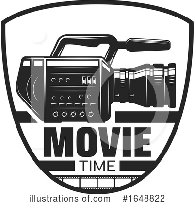 Royalty-Free (RF) Cinema Clipart Illustration by Vector Tradition SM - Stock Sample #1648822