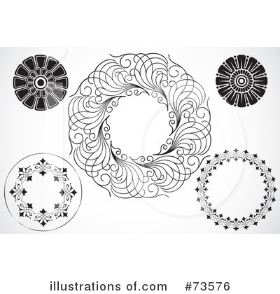 Royalty-Free (RF) Circles Clipart Illustration by BestVector - Stock Sample #73576