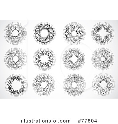 Royalty-Free (RF) Circles Clipart Illustration by BestVector - Stock Sample #77604