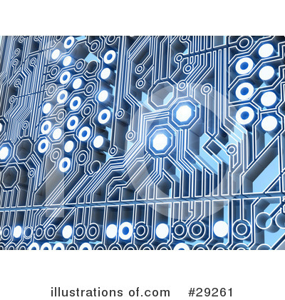 Circuit Board Clipart #29261 by Tonis Pan