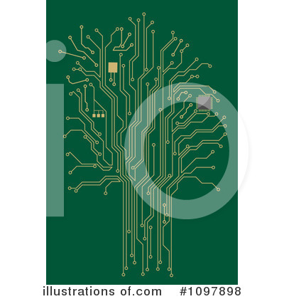 Royalty-Free (RF) Circuit Clipart Illustration by Vector Tradition SM - Stock Sample #1097898