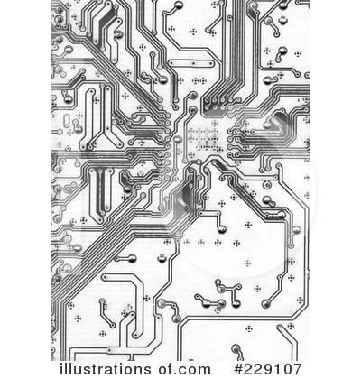 Circuit Board Clipart #229107 by chrisroll