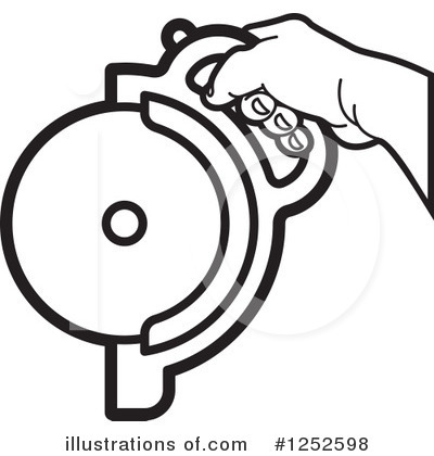 Royalty-Free (RF) Circular Saw Clipart Illustration by Lal Perera - Stock Sample #1252598