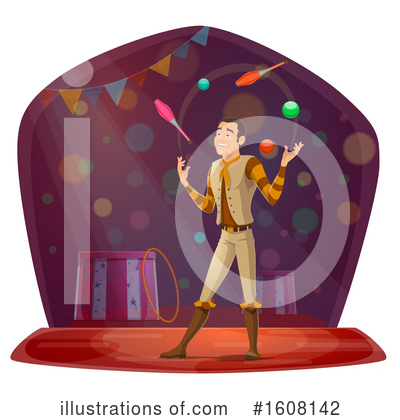 Royalty-Free (RF) Circus Clipart Illustration by Vector Tradition SM - Stock Sample #1608142
