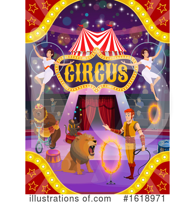 Royalty-Free (RF) Circus Clipart Illustration by Vector Tradition SM - Stock Sample #1618971