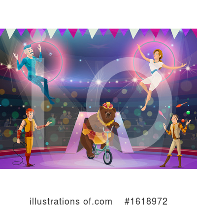 Royalty-Free (RF) Circus Clipart Illustration by Vector Tradition SM - Stock Sample #1618972