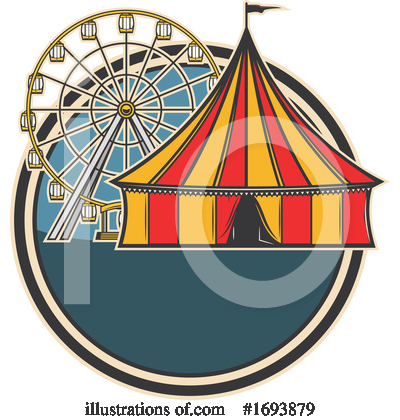 Ferris Wheel Clipart #1693879 by Vector Tradition SM