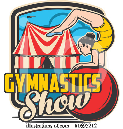 Gymnastics Clipart #1695212 by Vector Tradition SM