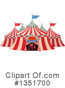 Circus Tent Clipart #1351700 by Pushkin