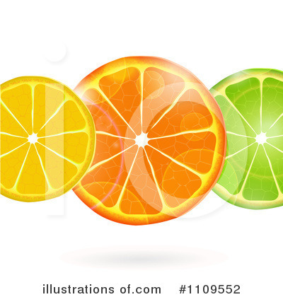 Royalty-Free (RF) Citrus Clipart Illustration by elaineitalia - Stock Sample #1109552