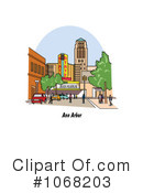 City Clipart #1068203 by Andy Nortnik