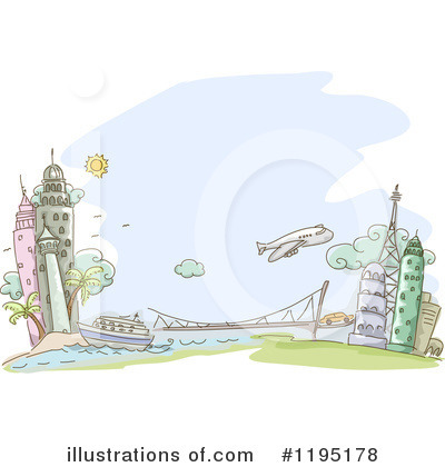 Royalty-Free (RF) City Clipart Illustration by BNP Design Studio - Stock Sample #1195178
