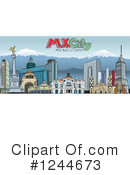 City Clipart #1244673 by David Rey