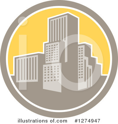 Royalty-Free (RF) City Clipart Illustration by patrimonio - Stock Sample #1274947