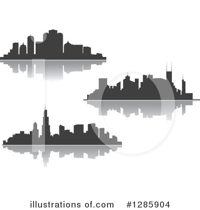 Royalty-Free (RF) City Clipart Illustration by Vector Tradition SM - Stock Sample #1285904