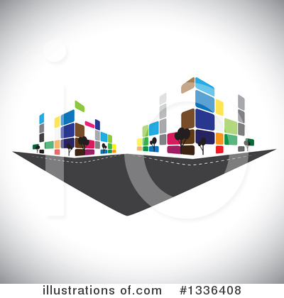City Clipart #1336408 by ColorMagic