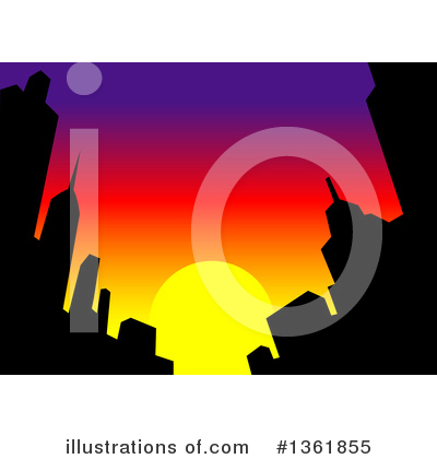Skyscrapers Clipart #1361855 by Clip Art Mascots