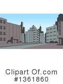 City Clipart #1361860 by Clip Art Mascots