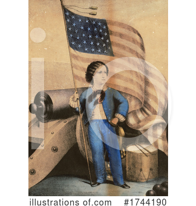Royalty-Free (RF) Civil War Clipart Illustration by JVPD - Stock Sample #1744190