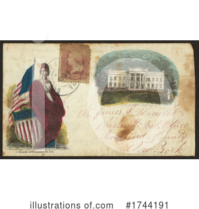 White House Clipart #1744191 by JVPD