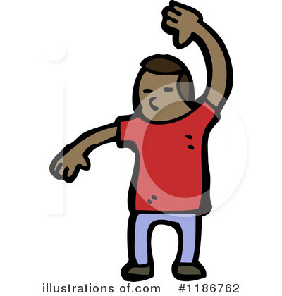 Royalty-Free (RF) Clack Man Clipart Illustration by lineartestpilot - Stock Sample #1186762