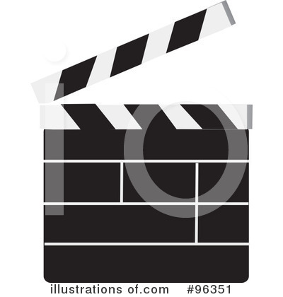 Royalty-Free (RF) Clapboard Clipart Illustration by Rasmussen Images - Stock Sample #96351