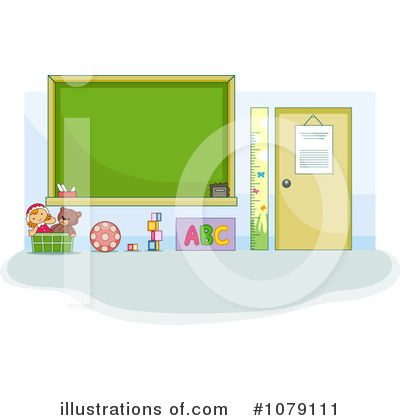 Royalty-Free (RF) Classroom Clipart Illustration by BNP Design Studio - Stock Sample #1079111