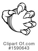 Claw Clipart #1590643 by AtStockIllustration