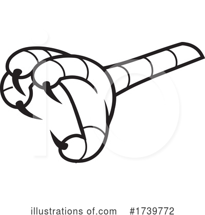 Royalty-Free (RF) Claws Clipart Illustration by Johnny Sajem - Stock Sample #1739772