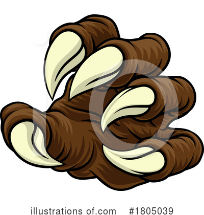Royalty-Free (RF) Claws Clipart Illustration by AtStockIllustration - Stock Sample #1805039