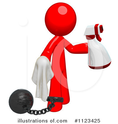 Red Design Mascot Clipart #1123425 by Leo Blanchette