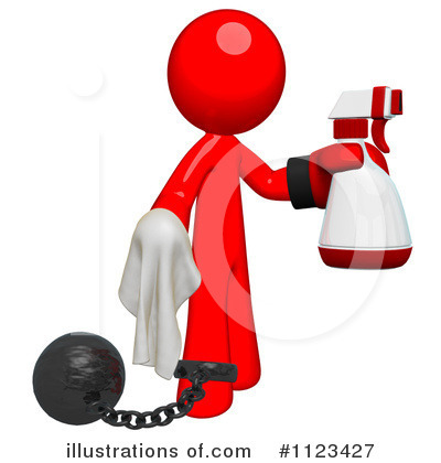 Red Design Mascot Clipart #1123427 by Leo Blanchette