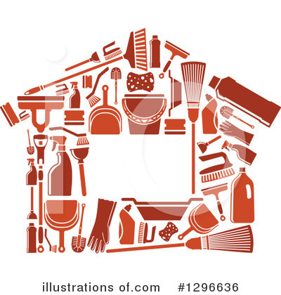 Royalty-Free (RF) Cleaning Clipart Illustration by Vector Tradition SM - Stock Sample #1296636