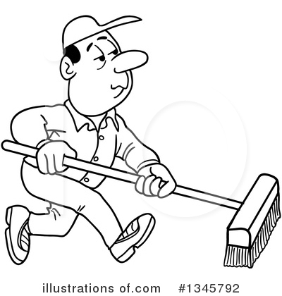 Cleaning Clipart #1345792 by LaffToon
