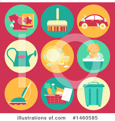 Dishes Clipart #1460585 by BNP Design Studio