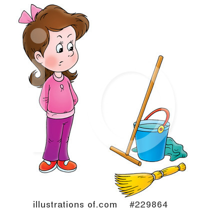 Royalty-Free (RF) Cleaning Clipart Illustration by Alex Bannykh - Stock Sample #229864