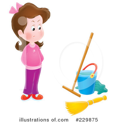 Royalty-Free (RF) Cleaning Clipart Illustration by Alex Bannykh - Stock Sample #229875