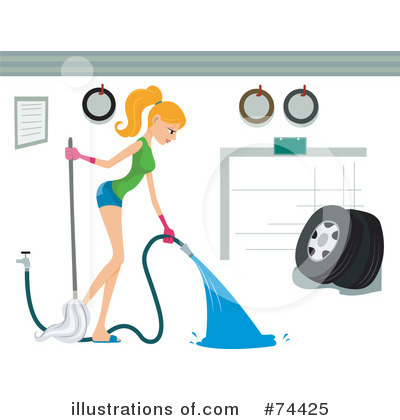 Housewife Clipart #74425 by BNP Design Studio