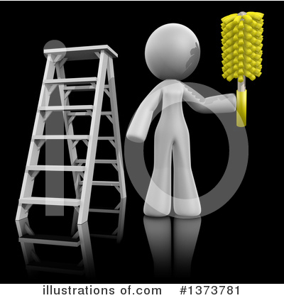 Ladder Clipart #1373781 by Leo Blanchette