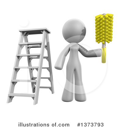 Ladder Clipart #1373793 by Leo Blanchette