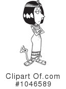 Cleopatra Clipart #1046589 by toonaday